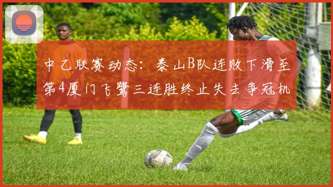 中乙联赛动态：泰山B队连败下滑至第4厦门飞鹭三连胜终止失去争冠机会